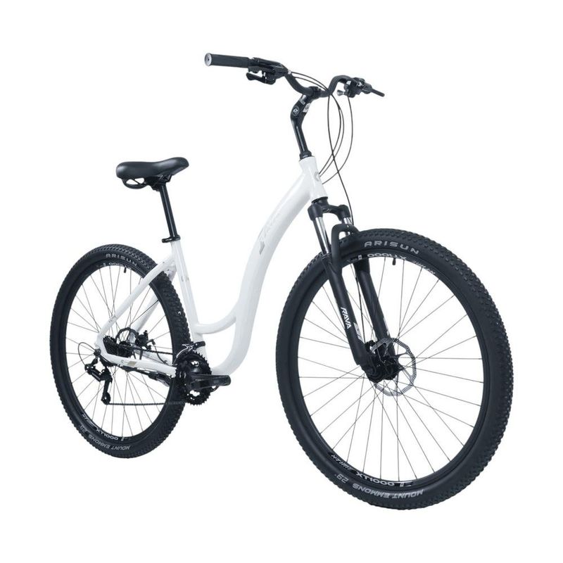 bicicleta jpp rava way aro 29 21 velocidades shimano branco (mp)