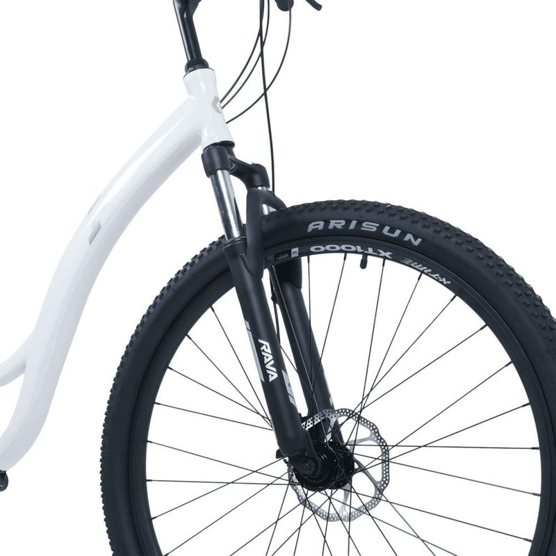 bicicleta jpp rava way aro 29 21 velocidades shimano branco (mp)