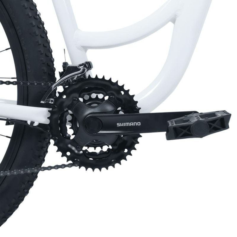 bicicleta jpp rava way aro 29 21 velocidades shimano branco (mp)