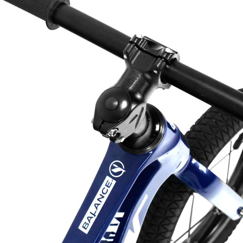 bicicleta de equilíbrio infantil jpp tsw balance steps 2 aro 12 azul e branco (mp)