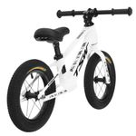 bicicleta de equilíbrio infantil jpp tsw balance steps 2 aro 12 branco e preto (mp)