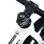 bicicleta de equilíbrio infantil jpp tsw balance steps 2 aro 12 branco e preto (mp)