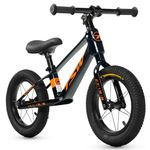 bicicleta de equilíbrio infantil jpp tsw balance steps 2 aro 12 preto e laranja (mp)