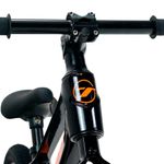bicicleta de equilíbrio infantil jpp tsw balance steps 2 aro 12 preto e laranja (mp)