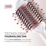 escova secadora mondial bivolt branco e rose gold es-50 (mp)