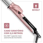 modelador de cachos mondial by juliette bivolt golden rose mc-ju-01 (mp)