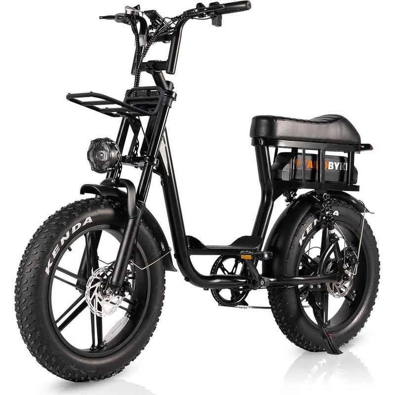 bicicleta elétrica ciclomotor 2000w 33mph tamobyke preto a-bi