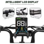 bicicleta elétrica ciclomotor 2000w 33mph tamobyke preto a-bi