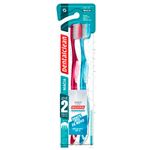 escova dental fine tip dental clean macia 2 unidades