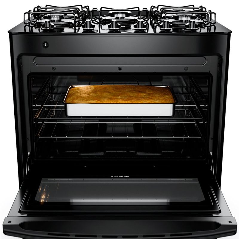 fogão 5 bocas consul preto cf5svbeuna