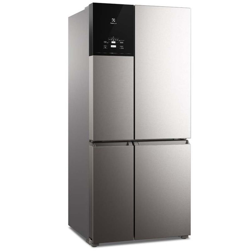 geladeira electrolux frost free french door inverter 581l flexispace inox iq8s