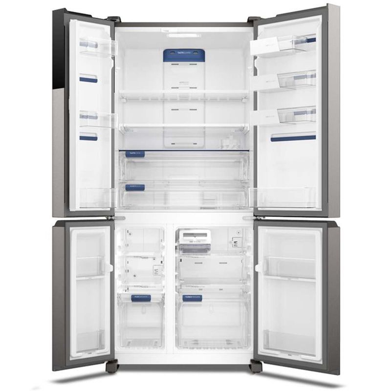 geladeira electrolux frost free french door inverter 581l flexispace inox iq8s