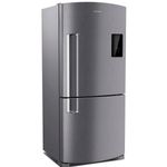 geladeira brastemp frost free duplex inverse smart bar 588 litros inox bre85ak