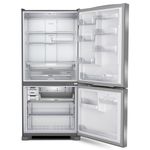 geladeira brastemp frost free duplex inverse smart bar 588 litros inox bre85ak