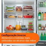 geladeira brastemp frost free duplex inverse smart bar 588 litros inox bre85ak