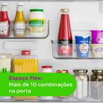geladeira consul duplex frost free 410 litros inox crm50fk