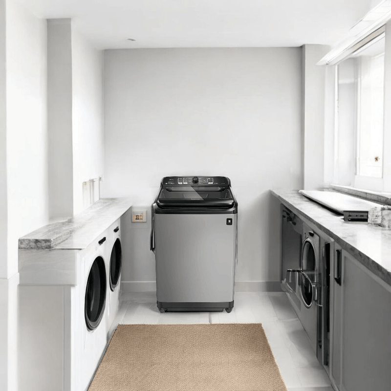 máquina de lavar panasonic função vanish 12kg titânio - na-f120b1t