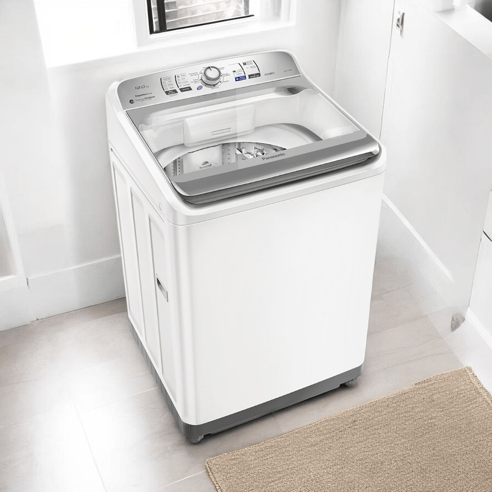 Máquina de Lavar Panasonic 12kg Vanish Branco NA-F120B1W