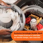 máquina de lavar brastemp 16kg tecnologia double wash titânio bwd16a9