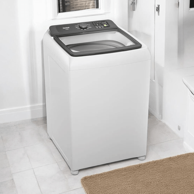 máquina de lavar 15kg consul branco cwn15abana
