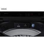 lavadora 17kg samsung smart digital inverter 127v preto wa17cg