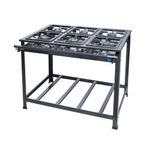 fogão industrial 6 bocas tron grafite (mp)