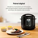 panela de pressão elétrica elgin digital multi cook 900w 127v (mp)