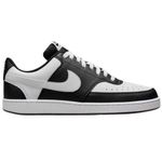 tênis casual masculino n°39 nike court vision low shoes preto branco 249844 (mp)