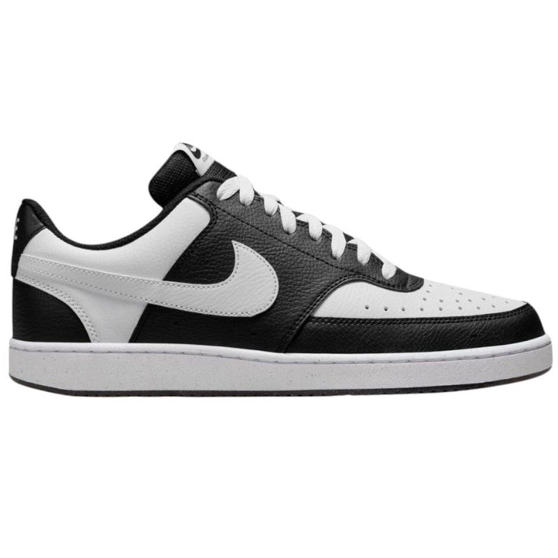 tênis casual masculino n°39 nike court vision low shoes preto branco 249844 (mp)