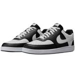 tênis casual masculino n°39 nike court vision low shoes preto branco 249844 (mp)