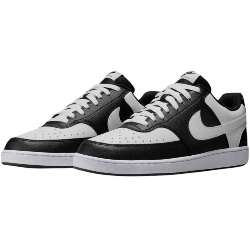 tênis casual masculino n°42 nike court vision low shoes preto branco 249844 (mp)