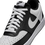 tênis casual masculino n°43 nike court vision low shoes preto branco 249844 (mp)