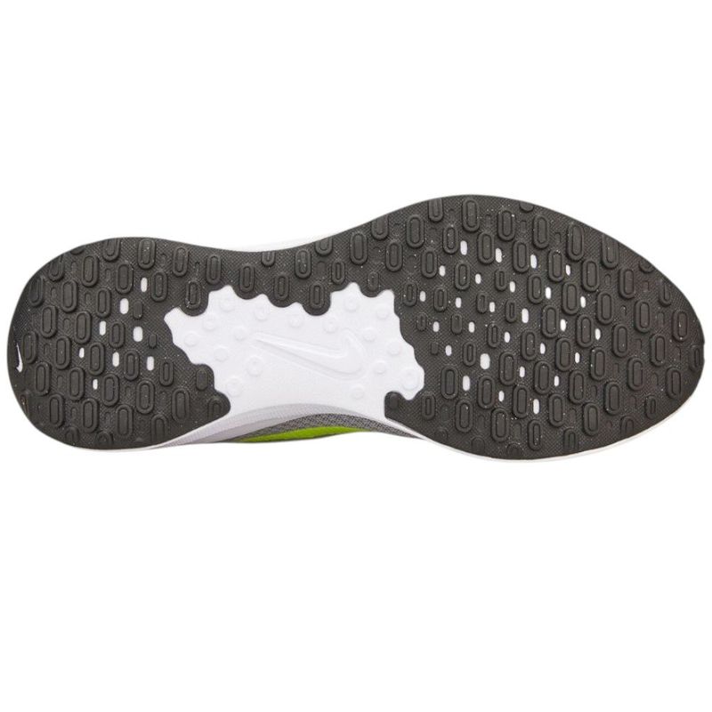 tênis esportivo masculino n°44 nike revolution 7 road running cinza verde 213789 (mp)