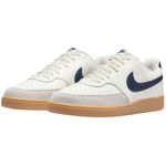 tênis casual masculino n°39 nike court vision low shoes branco azul 228595 (mp)