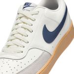 tênis casual masculino n°39 nike court vision low shoes branco azul 228595 (mp)