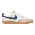 tênis casual masculino n°41 nike court vision low shoes branco azul 228595 (mp)