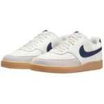 tênis casual masculino n°41 nike court vision low shoes branco azul 228595 (mp)