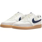 tênis casual masculino n°43 nike court vision low shoes branco azul 228595 (mp)