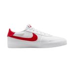 tênis casual masculino n°41 nike court shot branco vermelho 249548 (mp)