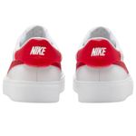 tênis casual masculino n°42 nike court shot branco vermelho 249548 (mp)