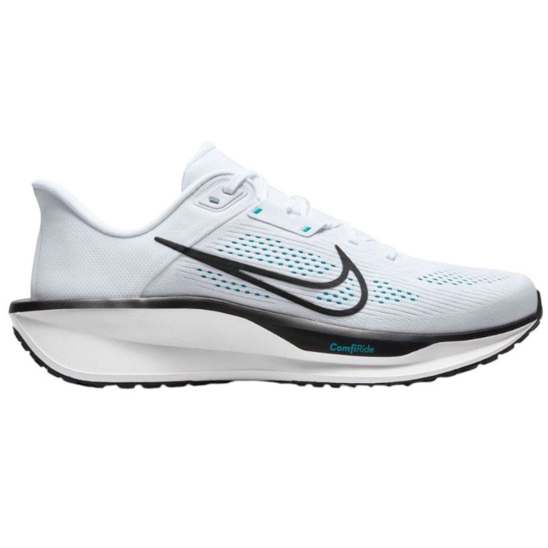 tênis esportivo masculino n°42 nike quest 6 road running branco verde 249683 (mp)