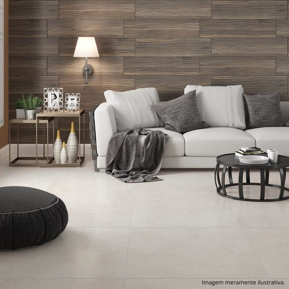Piso Cerâmico Retificado Soft Touch 86x86cm Renascimento