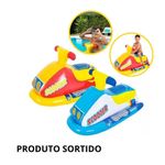 boia infantil inflável jet ski wellmix 91x51cm sortido (mp)