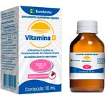 vitamina d 500ui 10ml suplemento alimentar gotas eurofarma