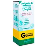 cloridrato de ambroxol 7,5mg/ml 50ml solução oral gotas nativita
