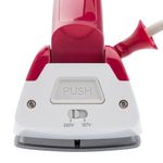 ferro de passar blacker+decker para viagem branco e vermelho fxvg1