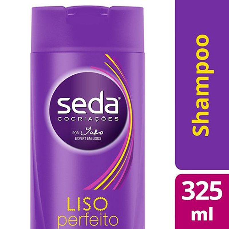 shampoo seda liso perfeito sem sal 325ml