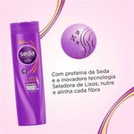 shampoo seda liso perfeito sem sal 325ml
