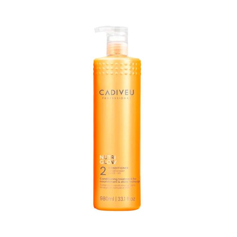 condicionador professional cadiveu nutri glow nutrição 980ml (mp)