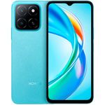 smartphone honor x5b plus azul 256gb tela 6.56" câmera 50mp 4gb ram